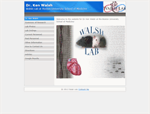 Tablet Screenshot of kwalshlab.org